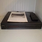 Technics SL-PC20 CD Player Turntable 5-Disc Japan 1989 NEEDS REPAIRS READ DESCRP
