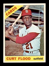 1966 Topps #60 Curt Flood   EX+ X3704094