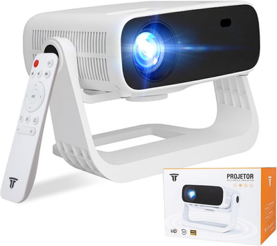 2026 Smart Projector Android TV with Wifi 6 and Bluetooth 5.0 Built in 1000+ App