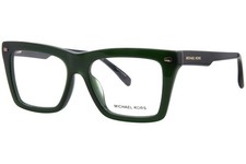 Michael Kors Augusta MK4128U 4008 Eyeglasses Men's Olive Solid Full Rim 54mm