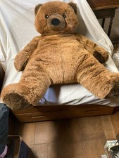 Collectable X-Large Vintage HARRODS Christmas 1992 Foot Dated Teddy Bear