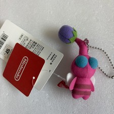 Nintendo Pikmin Purple Pikmin Mascot Plush Keychain Japan Official