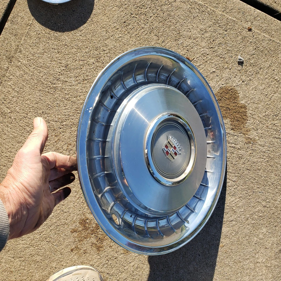 Tampão de cubo Cadillac Deville Fleetwood tampa de roda 79 1982 1993 Brougham - Imagem 2 de 4