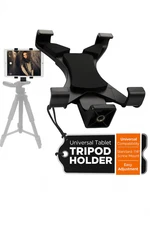 Tripod Mount Holder Bracket 1/4" Thread Adapter For 7"-12" Tablet iPad Universal