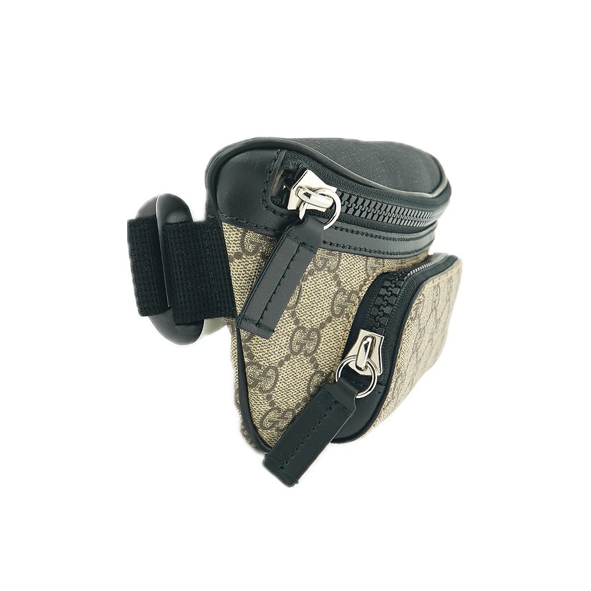 Gucci Unisex GG Supreme Belt Bag Beige Canvas 152163687 thumbnail 13