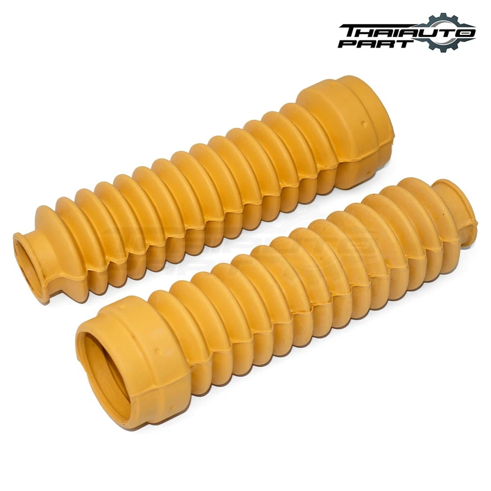 Horquilla Bota Delantera Goma Polvo 250MM Amarillo Yamaha DT100 DT125 DT175 DT250 ENDURO Foto 3 de 4