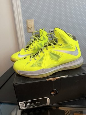 Nike LeBron X Volt Men s Basketball Shoe Size 13 James