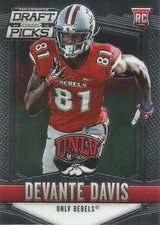 2015 Panini Prizm Draft Picks #176 Devante Davis UNLV