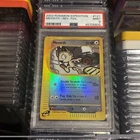 2002 Pokémon Expedition 121 Meowth Reverse PSA 9 Mint