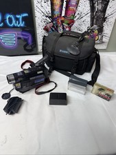 JVC compact VHS camcorder model number GR - AXM230U With Carry Case