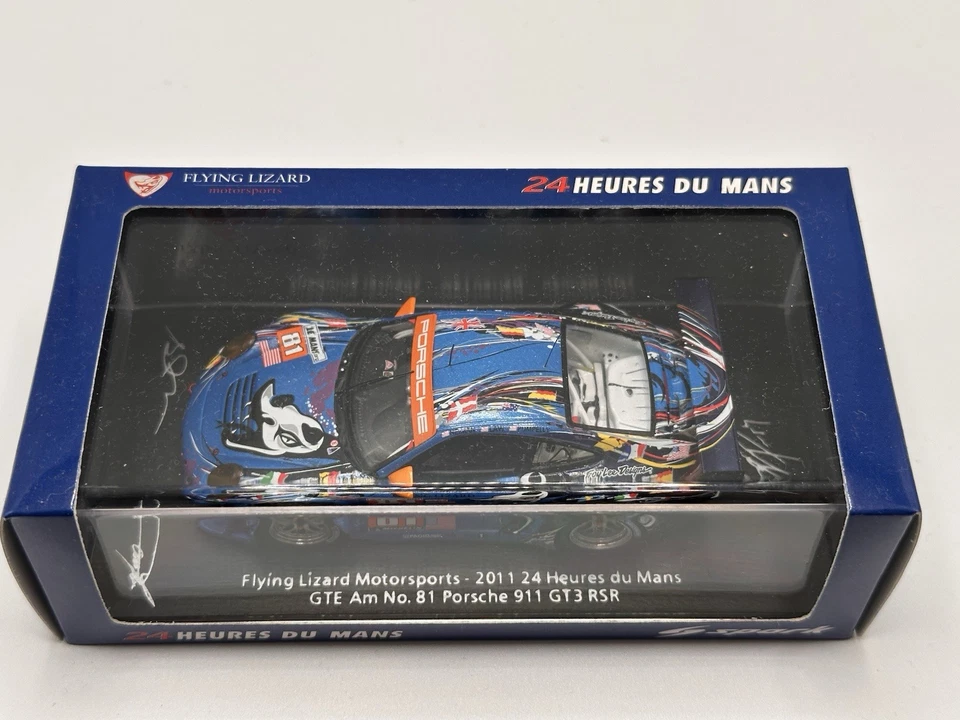 Spark 1/43 Porsche 911 GT3 RSR 2011 #81 Flying Lizard S3423S - Immagine 2 di 3