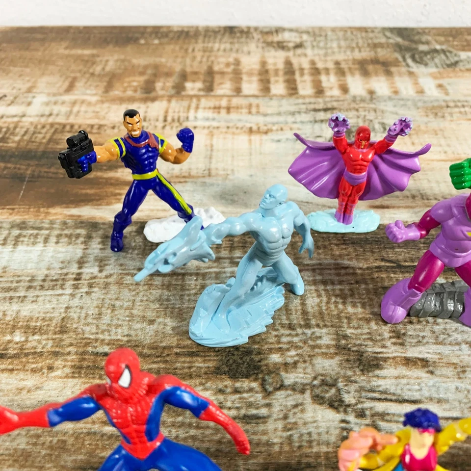Lote de 13 figuras Marvel X-Men Zizzle Zizzlinger 2" - ¡Todas diferentes! Foto 2 de 4