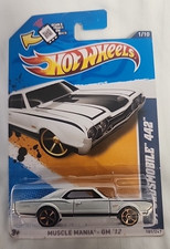 Hot Wheels 2012 Muscle Mania GM 12 '67 Oldsmobile 442 ML 101/247 S#1/10 V5404