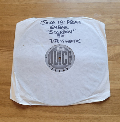 Embee - Scorpion / Life Is Hectic 12'' Vinyl Record DNB Drum & Bass 1998