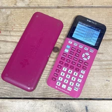 Pink Texas Instruments 84 Plus CE Graphing Calculator Ti-84 Plus CE , No Charger
