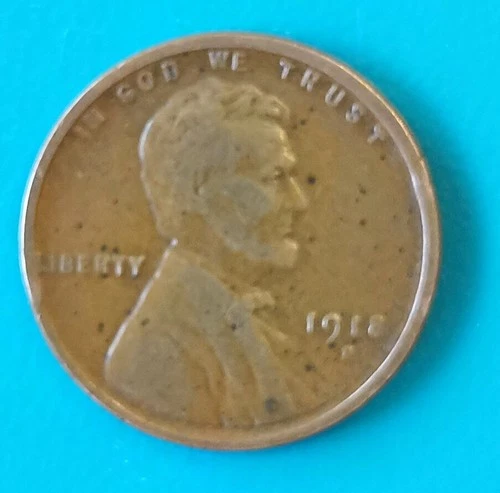 1918-D Lincoln Wheat Cent AG-GD Ungraded Brown