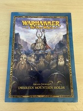 Warhammer the Old World Dwarfen Mountain Holds Arcane Journal