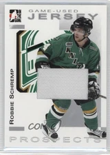 2004-05 ITG Heroes and Prospects Game-Used Jersey Silver /90 Robbie Schremp 2a8