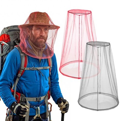 2 Pack Mosquito Head Net Mesh for Insect, Breathable Ultra Large Bug Net for ...