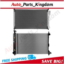 For 1998-2003 2004 Ford Mustang Aluminum Radiator Ac Condenser For 1998-2003 2004 Ford Mustang Aluminum Radiator Ac Condenser