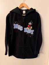 Vintage mickey mouse hooded full-zip fleece size XL 16 
