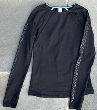 Ivivva by Lululemon Girls Long Sleeve Shirt Size 12 Black