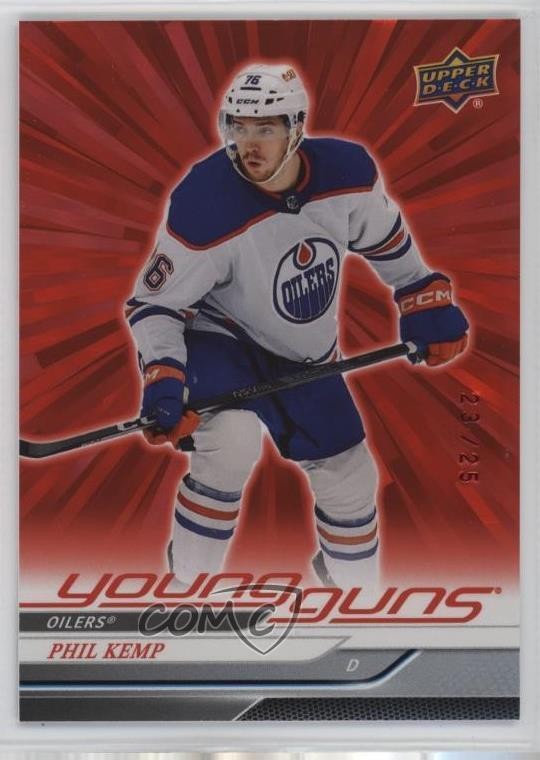 2024-25 Upper Deck Series 2 Young Guns Outburst Red 23/25 Phil Kemp #471 q2c