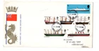 1969 BRITISH SHIPS - HARROW & WEMBLEY CDS FDC FROM COLLECTION S7