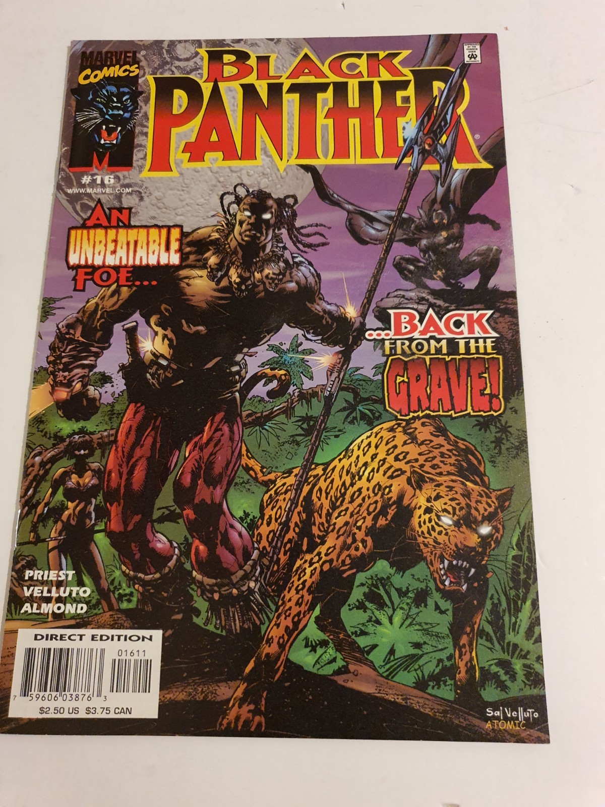 Black Panther #16 Return of Killmonger (2000) DC Priest