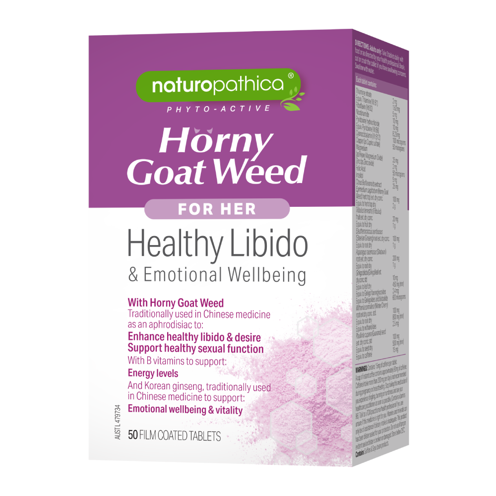 l carnitine and libido Naturopathica Horny Goat Weed for Her 50 Tablets Increase Sexual Desire & climate:humid Glutathione and MTHFR – Size:120 CT
