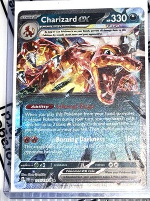 Pokémon TCG Charizard ex SV03: Obsidian Flames 125/197 Holo Rare