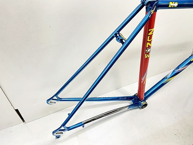 ZUNOW DI PICCE Road Frame Set Chromoly 650C Blue Vintage Japan