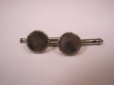 SINGLES 2 5/16" Gray MOP Round Vintage Formal Tux Prom Groom Shirt Stud c2036
