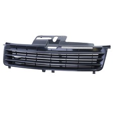 Sport Kühlergrill Grill ohne Emblem Schwarz für VW Polo 9N 01-05