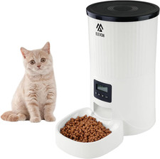 4L Automatic Cat Feeder   Programmable Dog  Pet Food Dispenser with 10S Voice R