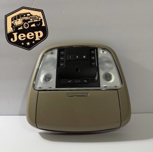 2011-2014 Jeep Grand Cherokee Overhead Console Dome Light Lamp Homelink OEM