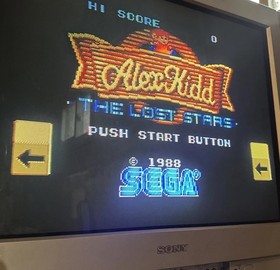 SEGA Master System Video Game Console: Controller Wires BUNDLE Alex Kidd Tested