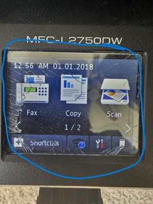 Brother MFC-L2750DW AIO Laser Printer - Functional for Parts. As Is. Read!