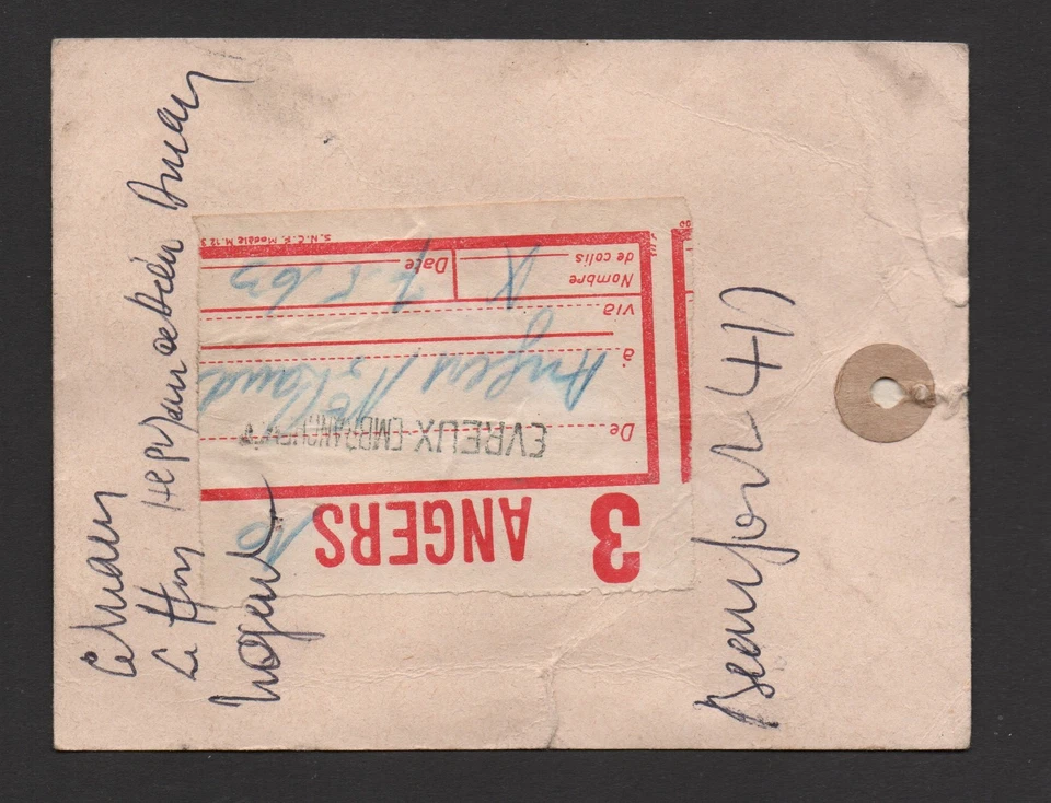 + SUPERBE DOCUMENT AVEC TIMBRES COLIS POSTAUX DE FRANCE / COTE 175E - Photo 2/2