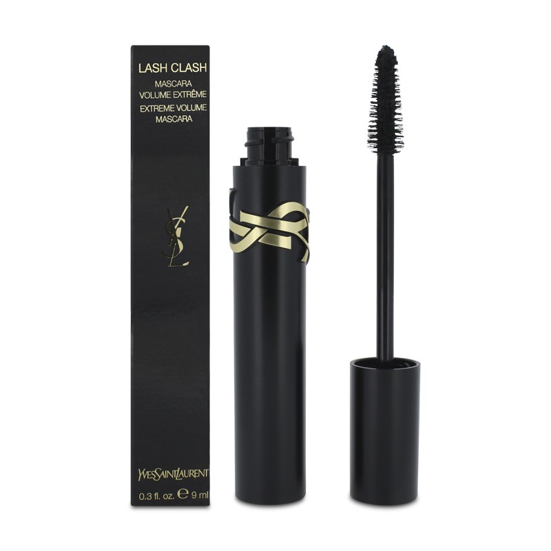 Yves Saint Laurent 01 Black Eyelash Mask Lash Clash Extreme Volume Mascara - Image 2