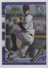 2019 Bowman Chrome Prospects Purple Refractor /250 Jordan Yamamoto #BCP-203 z6b