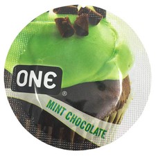 ONE "Mint Chocolate" Flavored Condoms  36-Pack