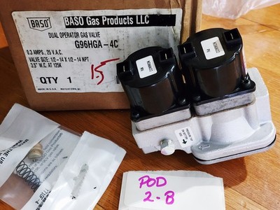 Baso G96HGA-4C Dual Operator Combination Gas Valve