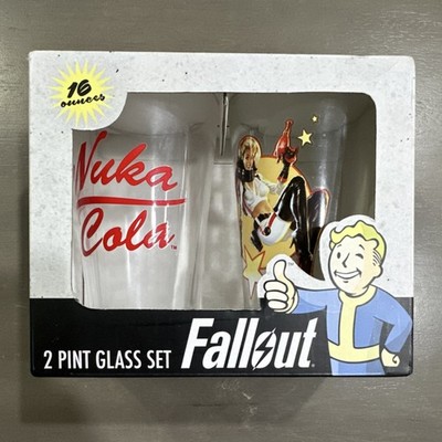 Fallout 2-Pack Pint Glass Set - Nuka Cola..
