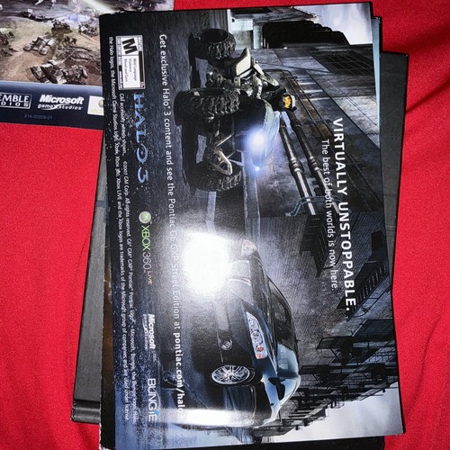 Halo 3 Limited Edition - Microsoft Xbox 360 CIB Handbuch + Einlagen - Bild 16 von 17
