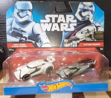 Hot Wheels Star Wars First Order StormTrooper Vs Captain Phasma TheForce Awakens