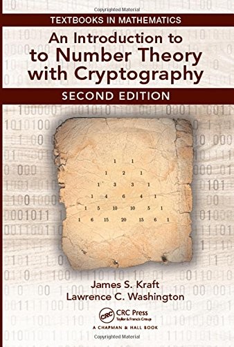 An Introduction to Number Theory with Cryptogra, Kraft, Washington Hardc..