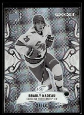 2024-25 Upper Deck Ice Greyscale Rookie Bradly Nadeau Rookie 27/99 Carolina