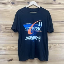 Tony Stark Industries Shirt Motor Racing Iron Man Loot Crate Exclusive XL B187