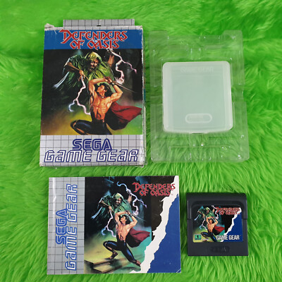 Game Gear DEFENDERS OF OASIS Boxed & Complete Sega PAL REGION FREE
